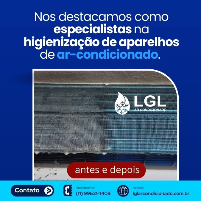 Higienização de Ar-Condicionado Vila Madalena